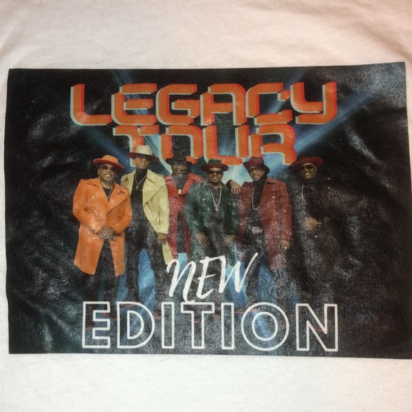 New Edition Legacy Concert Tour Tee Shirt 🦃SALE 🦃 - Picture 3 of 11